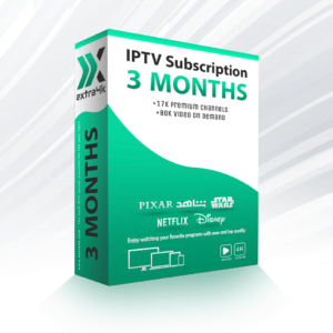 suscripción de IPTV 3 meses